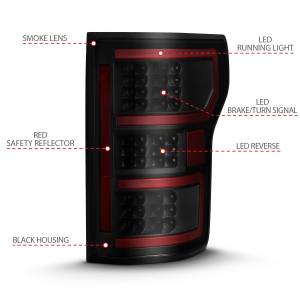 Anzo USA - Anzo USA 311314 LED Tail Light Assembly - Image 4