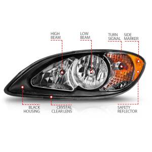 Anzo USA - Anzo USA 131032 Crystal Headlight Set - Image 4