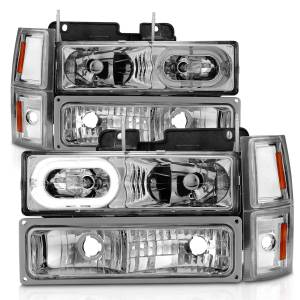 Anzo USA - Anzo USA 111508 Crystal Headlight Set w/Halo - Image 2