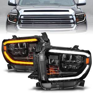 Anzo USA - Anzo USA 111533 LED Crystal Headlight Set - Image 1