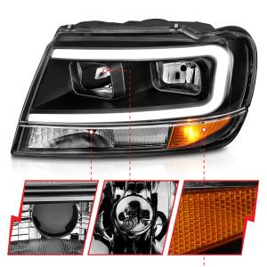 Anzo USA - Anzo USA 111537 Crystal Headlight Set - Image 3