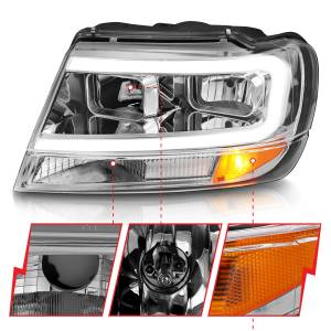 Anzo USA - Anzo USA 111538 Crystal Headlight Set - Image 3