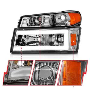 Anzo USA - Anzo USA 111559 Crystal Headlight Set - Image 3