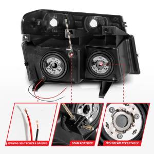 Anzo USA - Anzo USA 111559 Crystal Headlight Set - Image 5