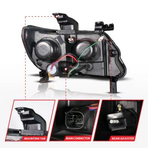 Anzo USA - Anzo USA 111634 LED Projector Headlight - Image 4