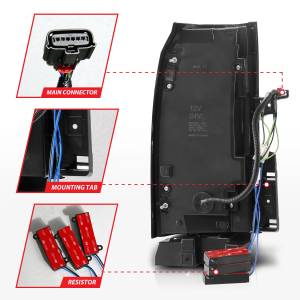 Anzo USA - Anzo USA 311279 LED Tail Light Assembly - Image 5