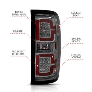 Anzo USA - Anzo USA 311290 LED Tail Light Assembly - Image 4