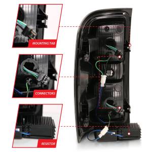 Anzo USA - Anzo USA 311291 LED Tail Light Assembly - Image 5