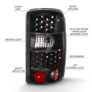 Anzo USA - Anzo USA 311298 LED Tail Light Assembly - Image 3