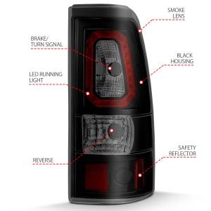 Anzo USA - Anzo USA 311328 LED Tail Light Assembly - Image 2