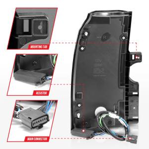 Anzo USA - Anzo USA 311376 LED Tail Light Assembly - Image 4