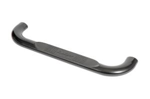 Dee Zee - Dee Zee DZ372519 Textured Black Steel Side Steps 4 in. Oval Cab Length - Image 2