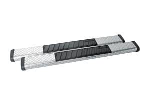 Dee Zee - Dee Zee DZ16421 Brite-Tread Aluminum Side Step 6 in. Oval Cab Length - Image 2