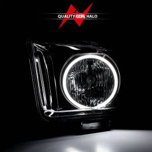 Anzo USA - Anzo USA 121033 Crystal Headlight Set w/Halo - Image 6