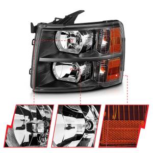 Anzo USA - Anzo USA 111393 Crystal Headlight Set - Image 3