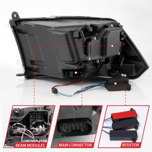 Anzo USA - Anzo USA 111464 LED Projector Headlight - Image 6