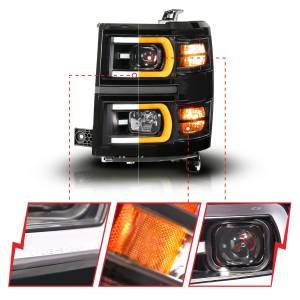 Anzo USA - Anzo USA 111617 LED Projector Headlight - Image 3