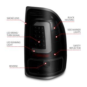 Anzo USA - Anzo USA 311348 LED Tail Light Assembly - Image 4