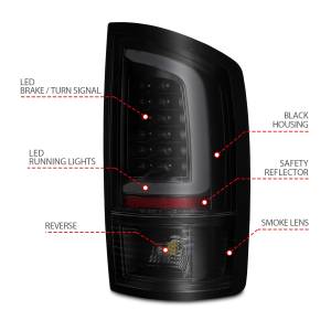 Anzo USA - Anzo USA 311369 LED Tail Light Assembly - Image 3