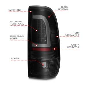 Anzo USA - Anzo USA 311378 LED Tail Light Assembly - Image 4