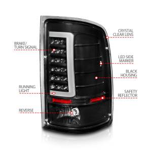 Anzo USA - Anzo USA 311388 LED Tail Light Assembly - Image 4