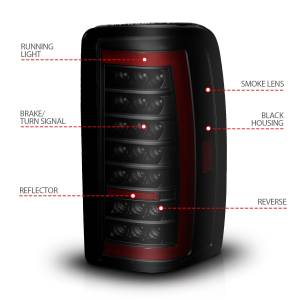 Anzo USA - Anzo USA 311449 LED Tail Light Assembly - Image 4