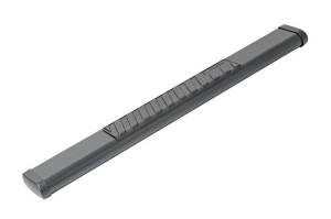 Dee Zee - Dee Zee DZ16121 Textured Black Steel Side Steps 6 in. Oval Cab Length - Image 1