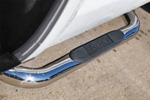 Dee Zee - Dee Zee DZ370233 Stainless Steel Side Steps 3 in. Round Cab Length - Image 3