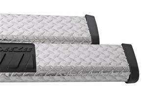 Dee Zee - Dee Zee DZ16412 Black-Tread Aluminum Side Step 6 in. Oval Cab Length - Image 3
