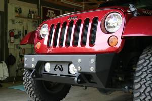 Fab Fours - Fab Fours JK07-B1855-1 FMJ Stubby Winch Front Bumper - Image 2