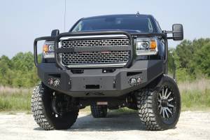 Fab Fours - Fab Fours GM14-A3150-1 Premium Heavy Duty Winch Front Bumper - Image 3
