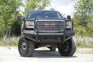 Fab Fours - Fab Fours GM14-Q3160-1 Elite Front Ranch Bumper - Image 1