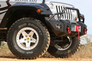 Fab Fours - Fab Fours JK07-B1850-B Lifestyle Winch Front Bumper - Image 1