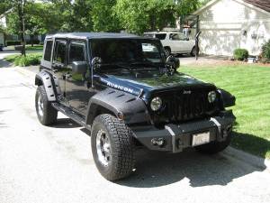 Fab Fours - Fab Fours JK07-B1851-B Lifestyle Winch Front Bumper - Image 1