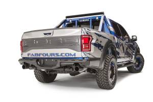 Fab Fours - Fab Fours FF17-E4371-B Aero Rear Bumper - Image 2