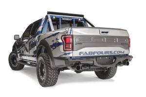 Fab Fours - Fab Fours FF17-E4371-B Aero Rear Bumper - Image 3