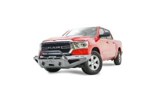 Fab Fours - Fab Fours DR19-RS4262-1 Red Steel Front Bumper - Image 3