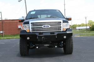 Fab Fours - Fab Fours FF09-H1951-B Premium Heavy Duty Winch Front Bumper - Image 1