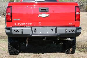 Fab Fours - Fab Fours CS07-W1850-B Heavy Duty Rear Bumper - Image 1