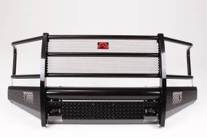 Fab Fours - Fab Fours FF15-K3250-1 Black Steel Front Bumper - Image 1