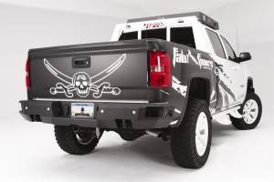 Fab Fours - Fab Fours CS14-W3151-B Heavy Duty Rear Bumper - Image 2