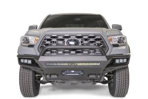 Fab Fours - Fab Fours TB16-02-B Vengeance Winch Front Bumper - Image 1