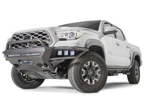 Fab Fours - Fab Fours TB16-02-B Vengeance Winch Front Bumper - Image 3