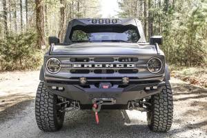 Fab Fours - Fab Fours FB21-F5251-B Lifestyle Winch Front Bumper - Image 5