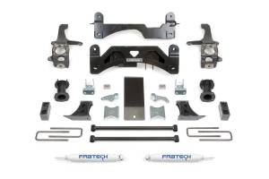 Fabtech - Fabtech K7009 Basic Lift System w/Shocks - Image 1