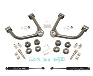 Fabtech - Fabtech K1204 Uniball UCA Lift System w/Shocks - Image 1