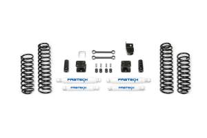 Fabtech - Fabtech K4047 Budget Lift System w/Shock - Image 1