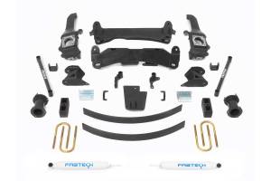Fabtech - Fabtech K7019 Basic Lift System w/Shocks - Image 1