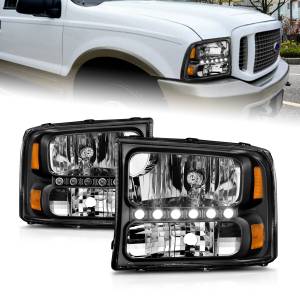 Anzo USA - Anzo USA 111106 Crystal Headlight Set - Image 1