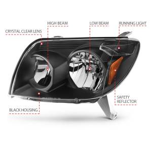 Anzo USA - Anzo USA 111394 Crystal Headlight Set - Image 4